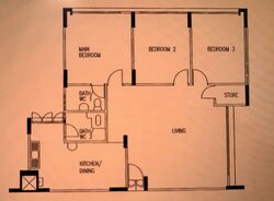Blk 285 Tampines Street 22 (Tampines), HDB 3 Rooms #537144321